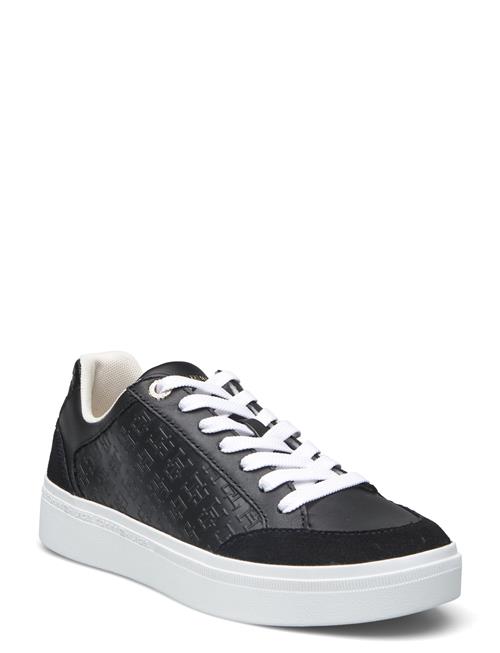 Court Sneaker Monogram Tommy Hilfiger Black