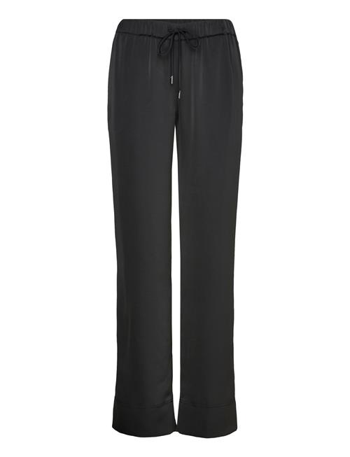 Calvin Klein Lw Shiny Satin Pyjama Pants Calvin Klein Black