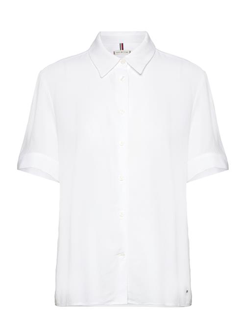 Essential Fluid Ss Shirt Tommy Hilfiger White