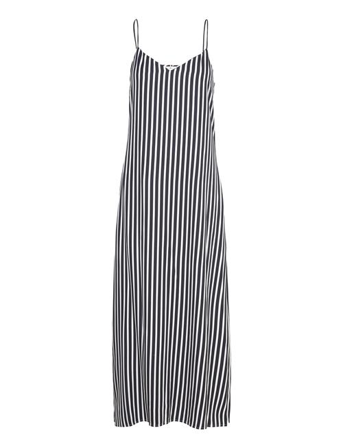 Tommy Hilfiger Fluid Stripe Ankle Slip Dress Tommy Hilfiger Blue