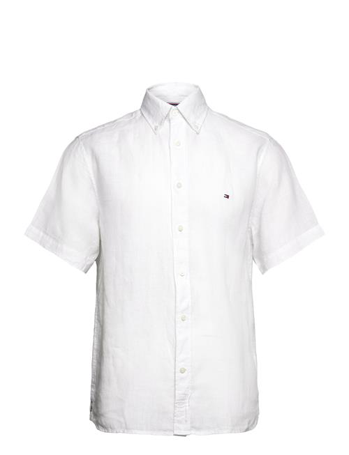 Tommy Hilfiger Pigment Dyed Linen Rf Shirt S/S Tommy Hilfiger White