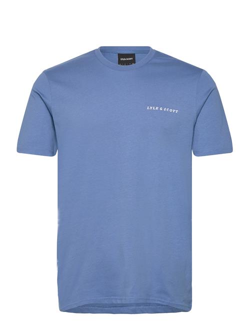 Se Lyle & Scott Embroidered T-Shirt Lyle & Scott Blue ved Booztlet