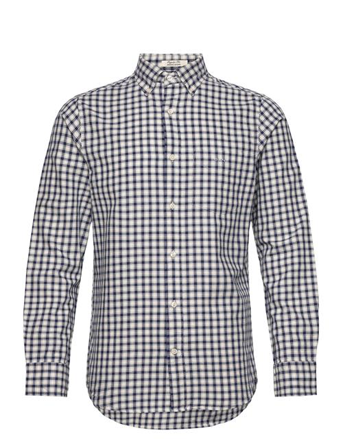 GANT Reg Archive Oxford Check Shirt GANT Blue