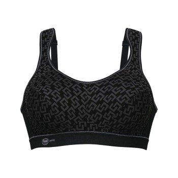 Anita Bh Active Extreme Control Sports Bra Sort Mønster B 70 Dame