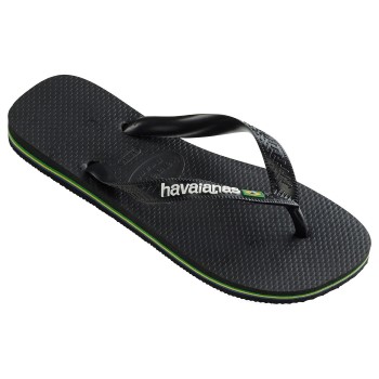 Havaianas Brasil Logo Sort Str 33/34