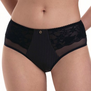 Rosa Faia Trusser Sita High Waist Briefs Plus Sort 42 Dame