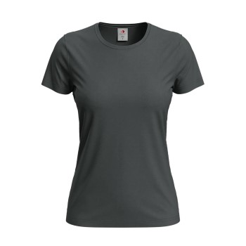 Stedman 4P Classic Women T-shirt Stålgrå bomuld Small Dame