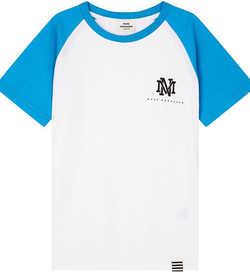 Mads NÃ¸rgaard Mads NÃ¸rgaard T-shirt - Thorlino - Methyl Blue/White