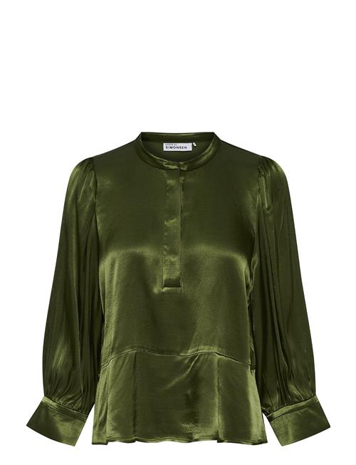 Se Karen By Simonsen Keanekb Blouse Karen By Simonsen Green ved Booztlet