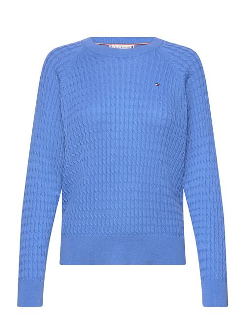 Tommy Hilfiger Co Cable C-Nk Sweater Tommy Hilfiger Blue