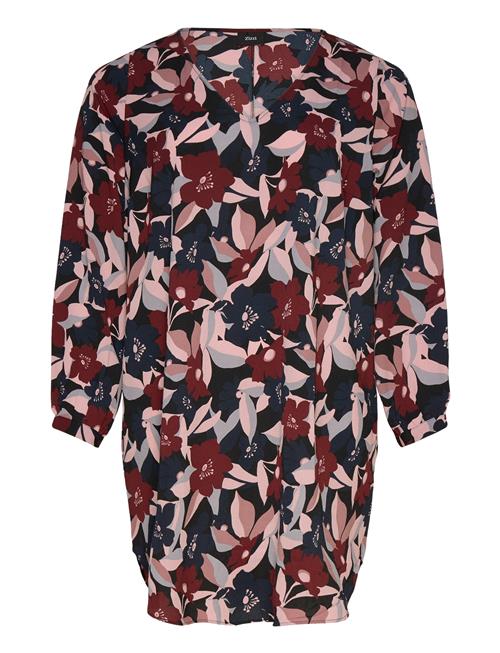 Zizzi Caanni, L/S, Abk Dress Zizzi Patterned