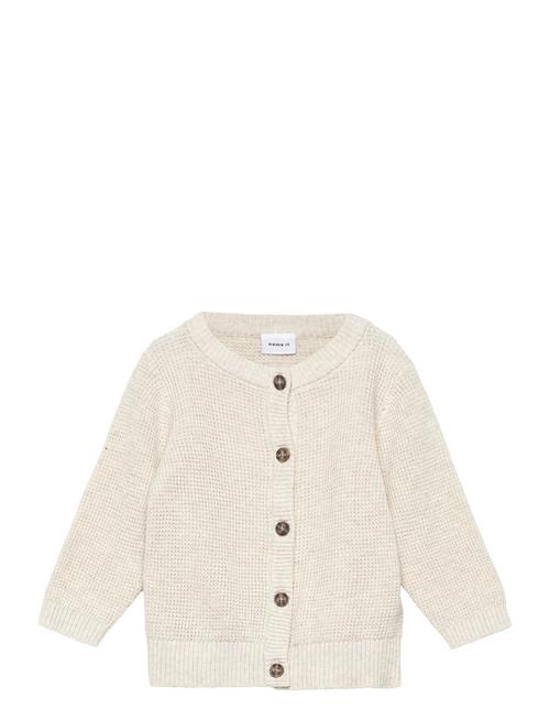 Nbnbubba Ls Knit Card Noos Name It White