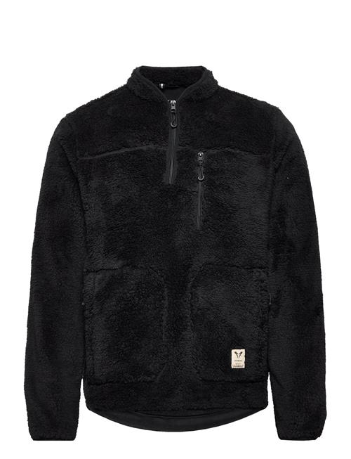 Se Fat Moose Pine Half Zip Fleece Fat Moose Black ved Booztlet