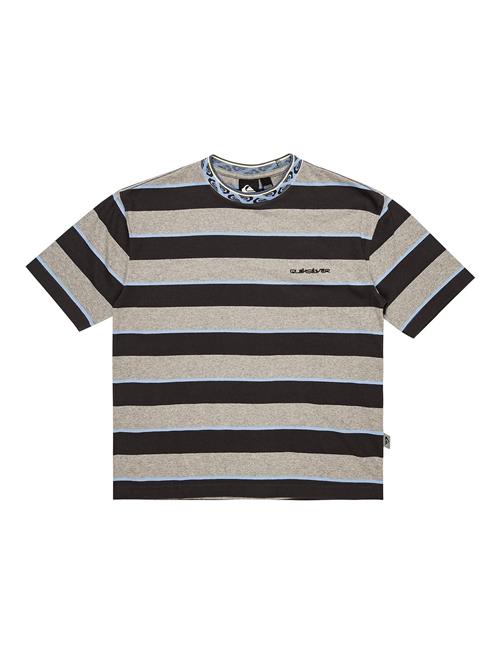 Quiksilver Stripe Tee Yth Quiksilver Grey