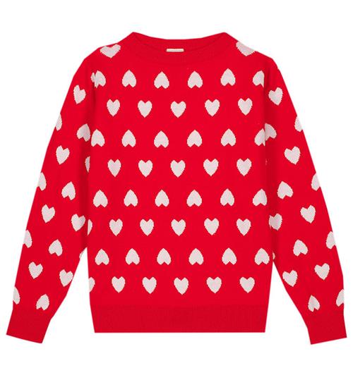 Se Bonton Bluse - Strik - Paula - Coeur Rouge ved KidsWorld