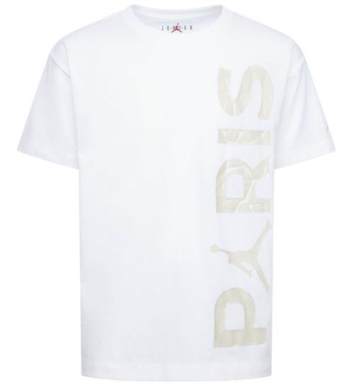 Se Jordan Jordan T-shirt - Paris Logo - Sail ved KidsWorld