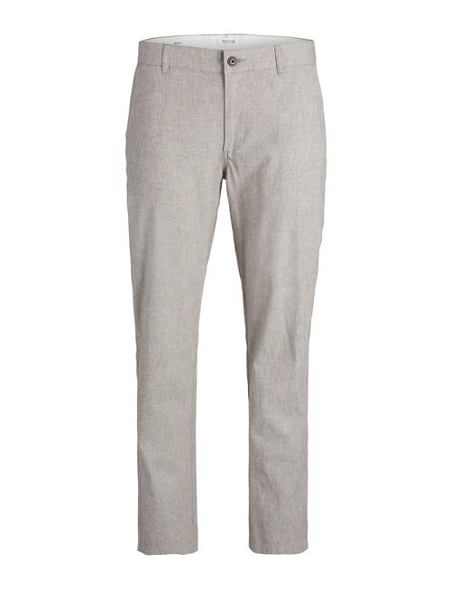 Se Jack & Jones Jpstollie Jjdave Linen Dek Jack & J S Grey ved Booztlet