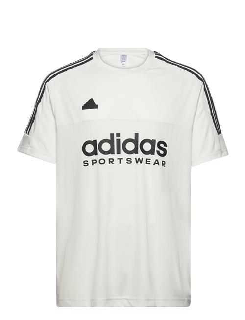 Se adidas Sportswear M Tiro Tee Q1 Adidas Sportswear White ved Booztlet