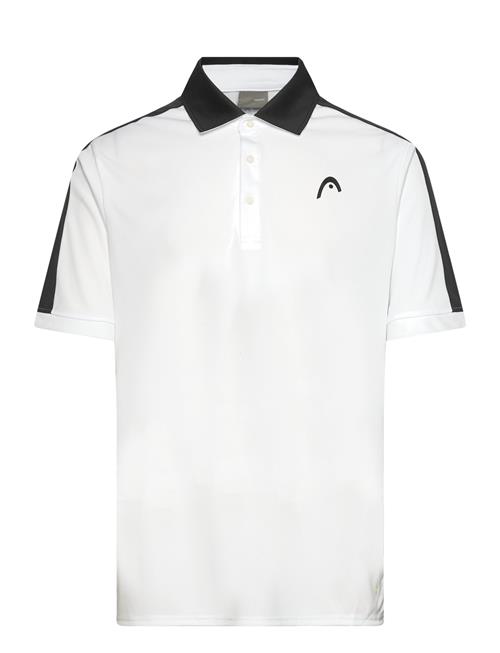 Head Slice Polo Shirt Men Head White