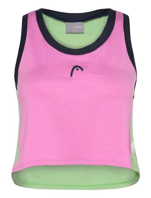 Head Play Crop Top Women Head Pink