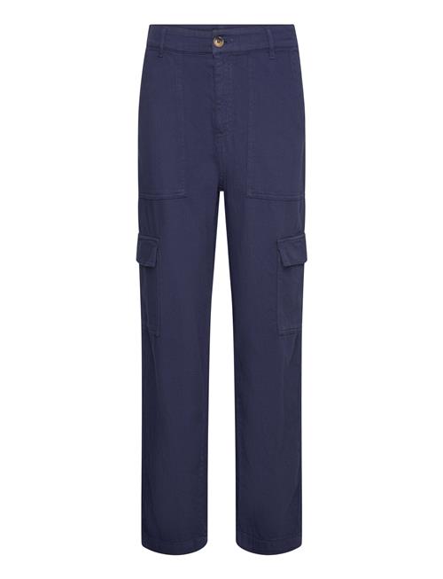 Se Lindex Trouser Suzette Patch Pocket Lindex Blue ved Booztlet