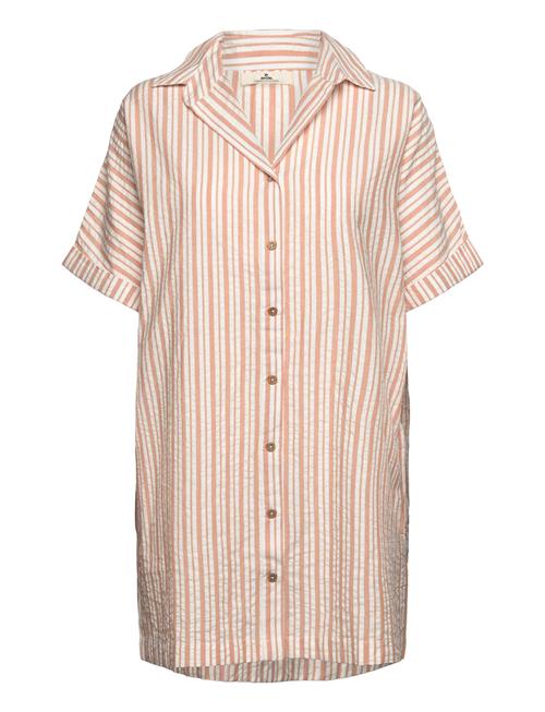 Follow The Sun Shirt Dress Rip Curl Brown