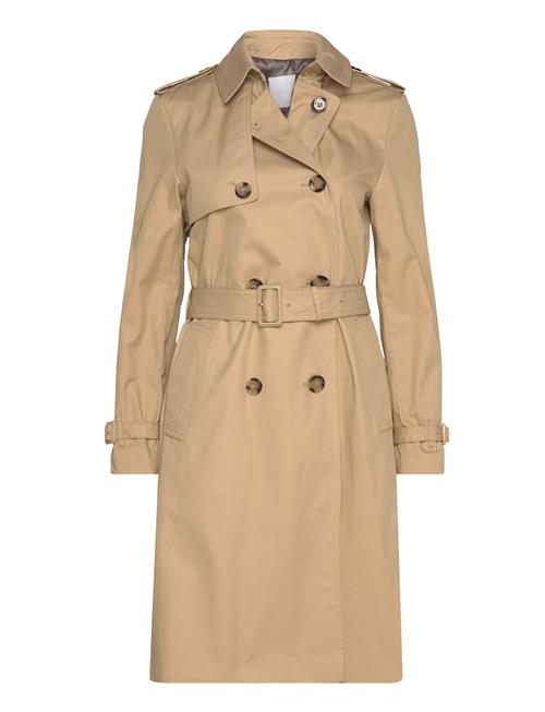 Mango Classic Trench Coat With Belt Mango Beige