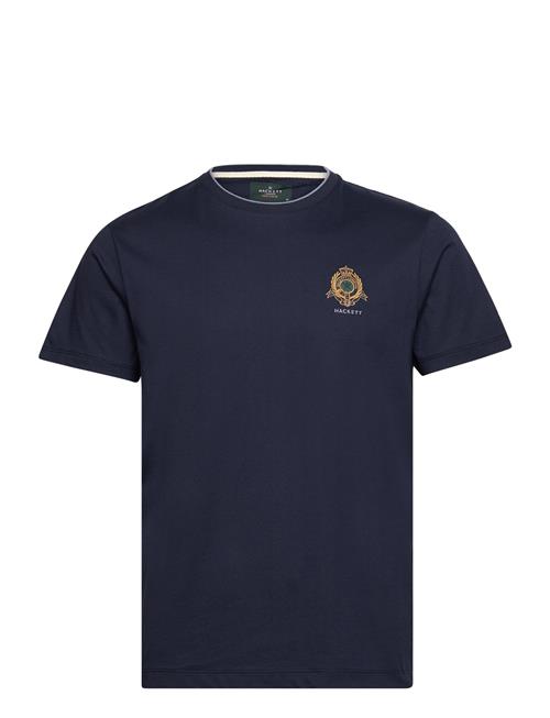 Hackett London Heritage Logo Tee Hackett London Navy