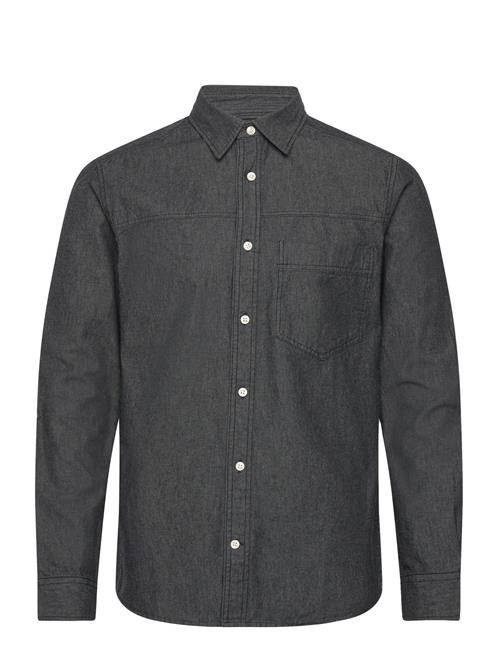 ONLY & SONS Onsdino Reg Chambray Ls Shirt ONLY & SONS Black