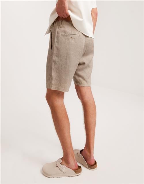 Gant Relaxed Linen Ds Shorts Hørshorts Beige