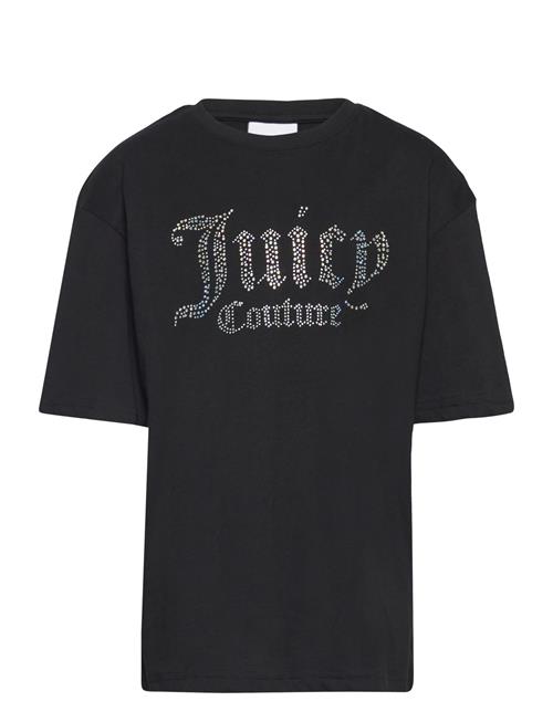 Se Juicy Couture Diamante Boyfriend Tee Juicy Couture Black ved Booztlet