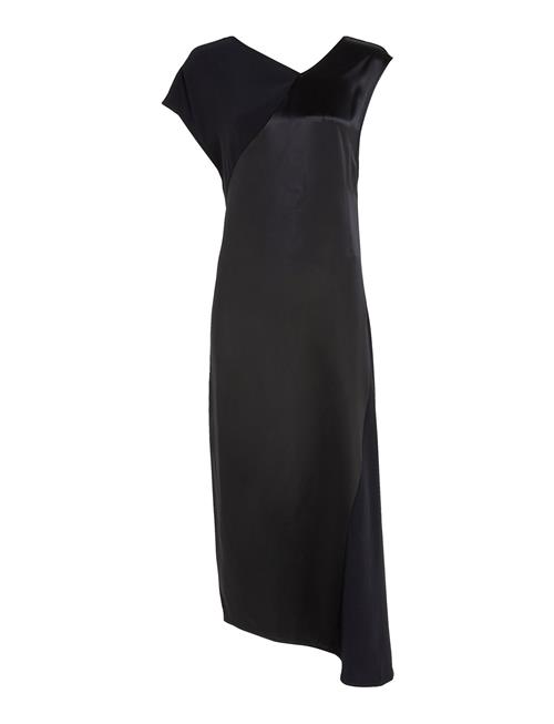 Calvin Klein Naia Shine Midi Dress Calvin Klein Black