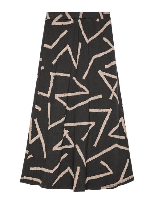 Bobo Choses Lines All Over Flared Skirt Bobo Choses Grey