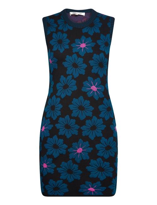 Se Diane von Furstenberg Dvf Mylo Dress Diane Von Furstenberg Blue ved Booztlet