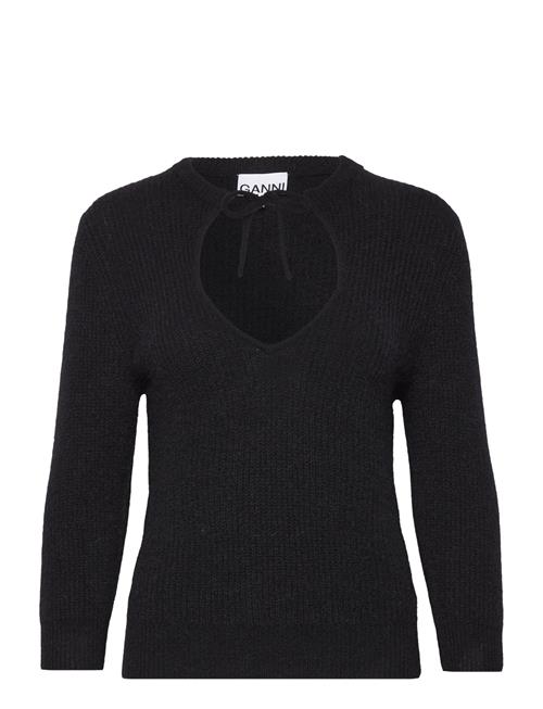 Se Ganni Soft Wool Knit Ganni Black ved Booztlet