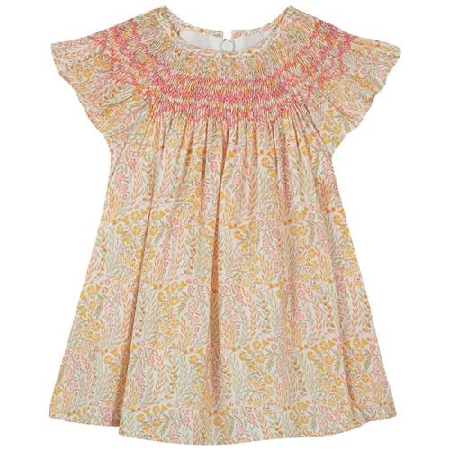 Se Tartine et Chocolat Blomstret Baby-kjole Gul | Gul | 18 months ved Babyshop