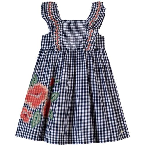 Tartine et Chocolat Gingham Kjole Navyblå | Marine blå | 3 years