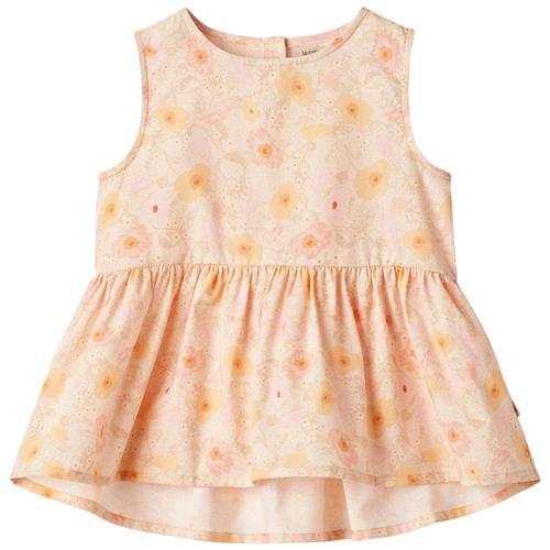 Se Wheat Bea Top Alabaster Flower Bobbles | Lyserød | 104 cm ved Babyshop