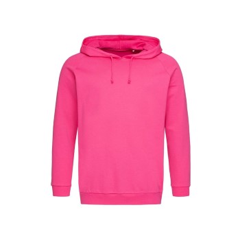 Stedman Hooded Sweatshirt Unisex Rosa bomuld Small