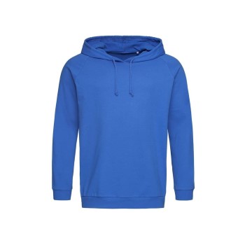 Se Stedman Hooded Sweatshirt Unisex Kongeblå bomuld Small ved Timarco