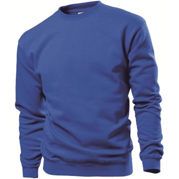 Stedman Sweatshirt Men Kongeblå X-Small Herre