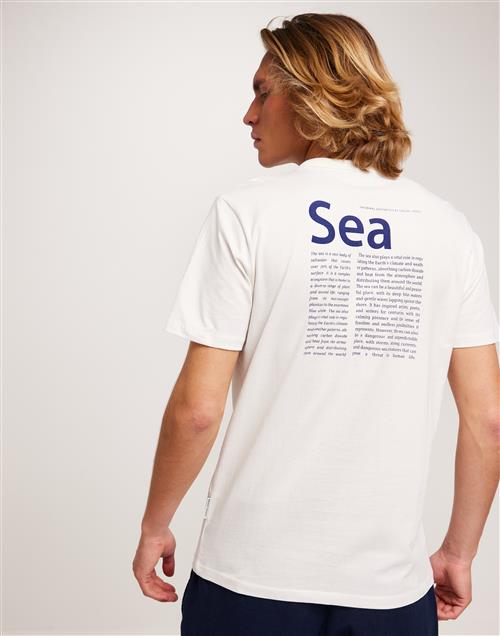 Casual Friday CFThor tee with SEA print Printed t-shirts Snow White