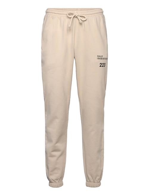 Se HALO Halo Cotton Sweatpants HALO Beige ved Booztlet