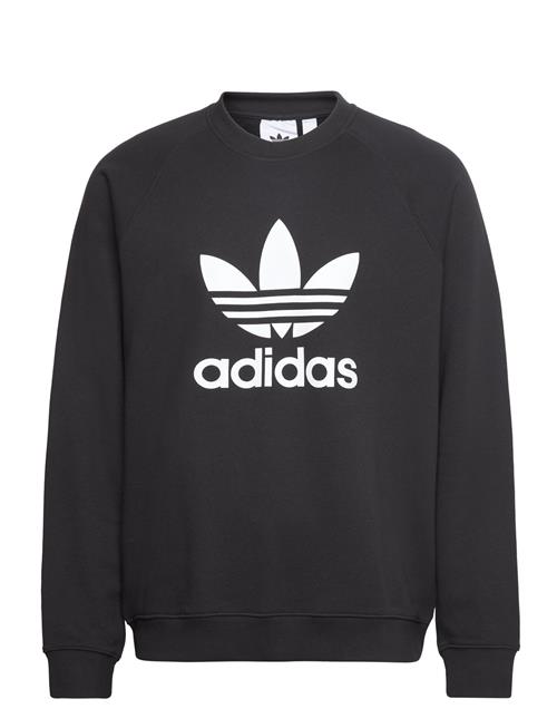 adidas Originals Adicolor Classics Trefoil Crewneck Sweatshirt Adidas Originals Black