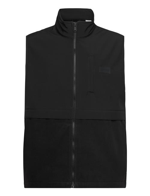 Geary Fleece Vest Jet Black LEVI´S Men Black