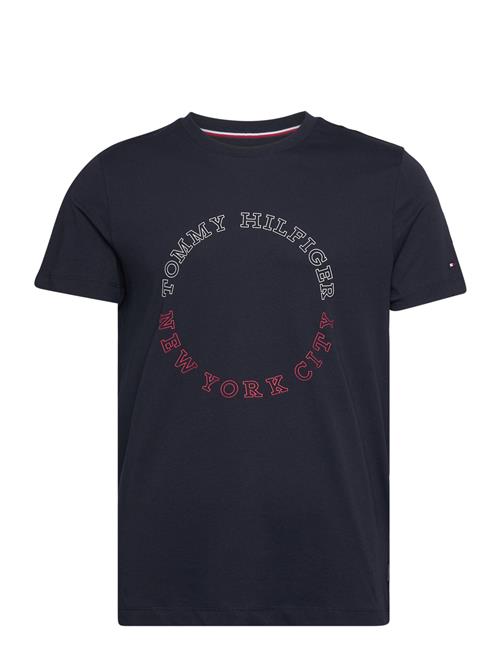 Tommy Hilfiger Monotype Roundle Tee Tommy Hilfiger Navy