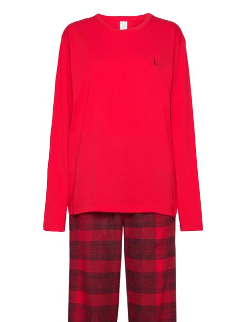 Calvin Klein L/S Pant Set Calvin Klein Red