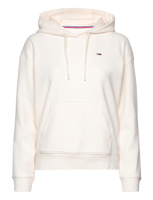 Tommy Jeans Tjw Bxy Ottoman Hoodie Tommy Jeans White