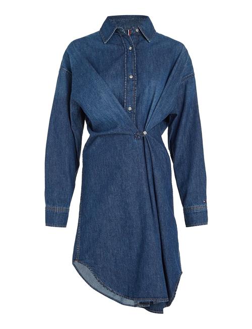 Tommy Hilfiger Dnm Long Shirt Dress Ada Tommy Hilfiger Blue