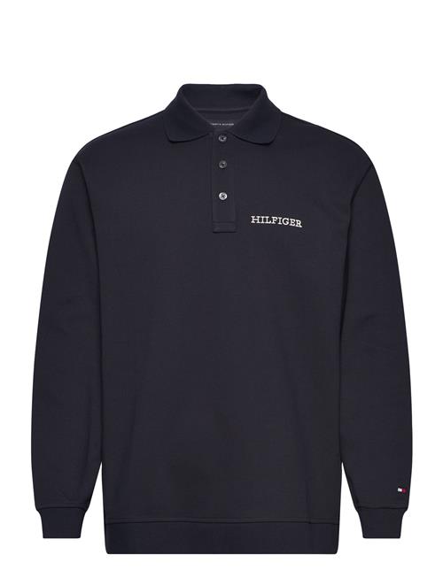 Tommy Hilfiger Monotype L/S Archive Fit Polo Tommy Hilfiger Navy